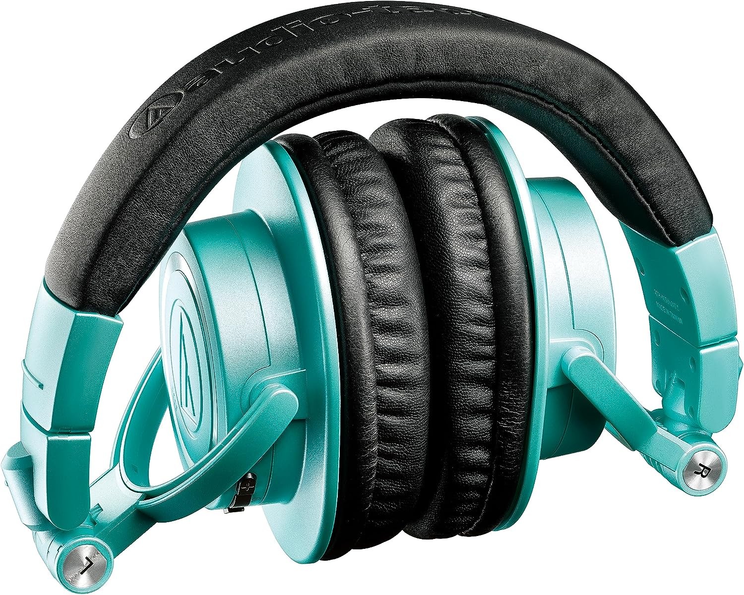 Audio-Technica ATH-M50xBT2IB Wireless Over-Ear Headphones, Ice Blue (Open Box)