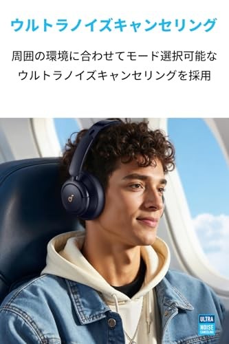 Anker Soundcore Q30i Bluetooth 5.3 Wireless Headphones ANC 50h Playback Navy