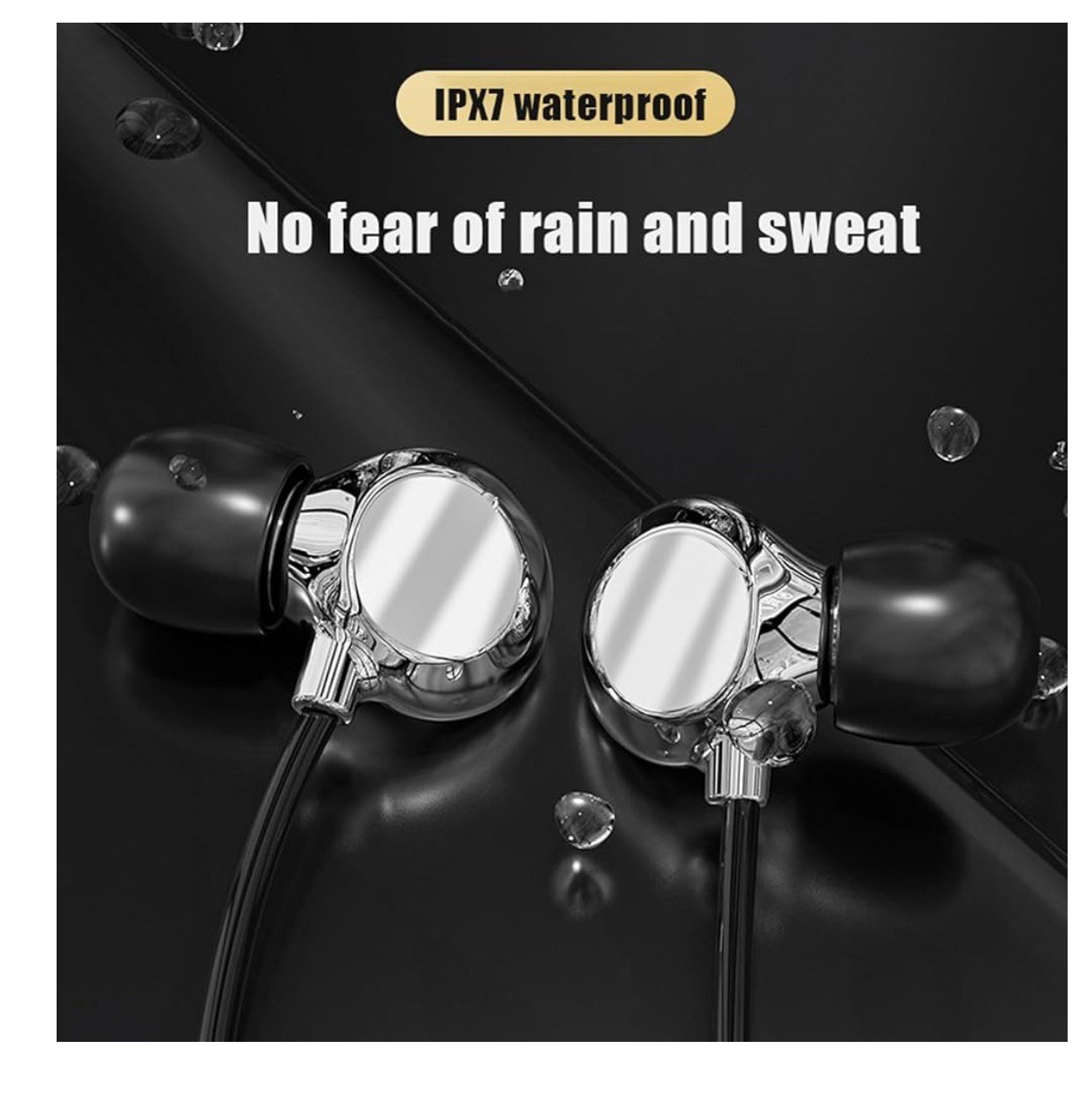 SEALED Wired (in-ear) Sweatproof Gaming Earbuds with Noise Cancelling & Mic