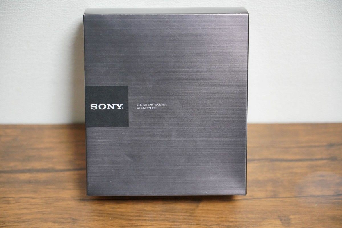 Sony MDR-EX1000 In-Ear Monitor Earphones 4.4mm Balanced Cable Box Accessories
