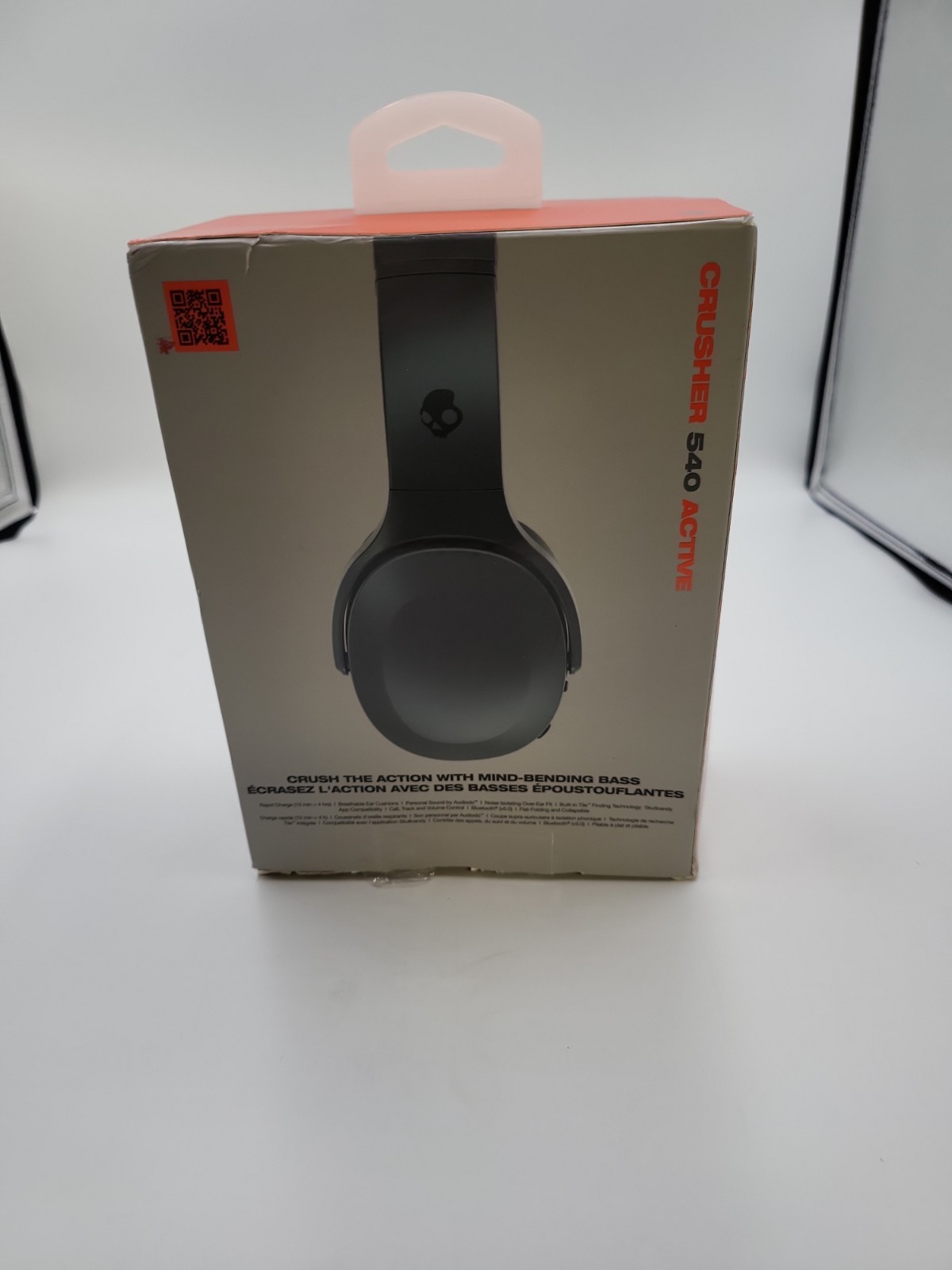 Skullcandy – Crusher 540 Active Wireless Over-Ear Headphones – Coal
