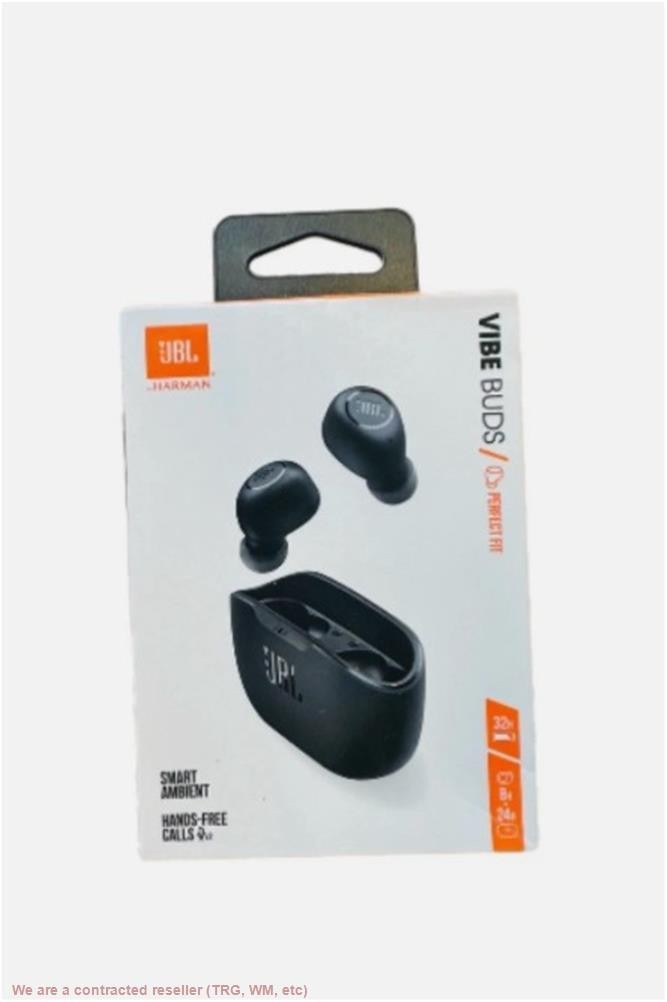 JBL Vibe Buds True Wireless Bluetooth – Black