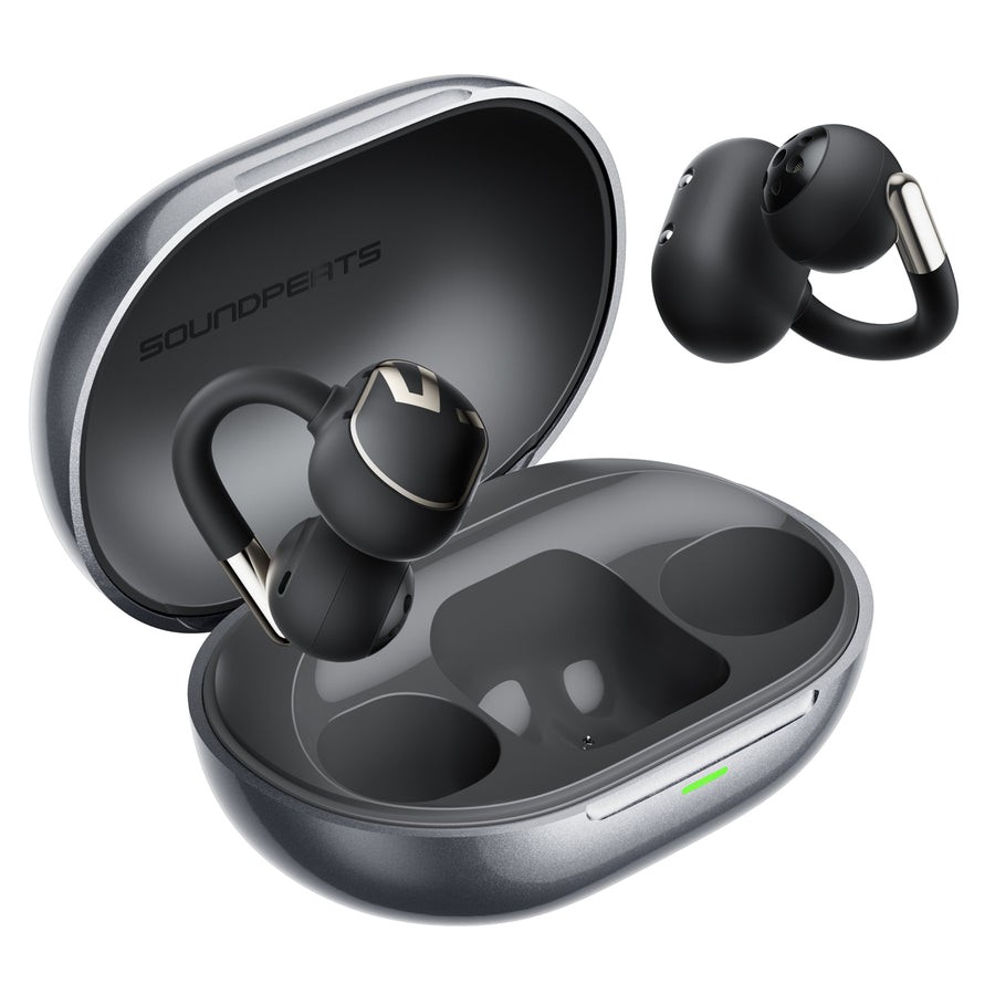 SoundPEATS Clip 1 Open Ear Earbuds 12mm Dolby Audio Comfortable & Secure Clip-on