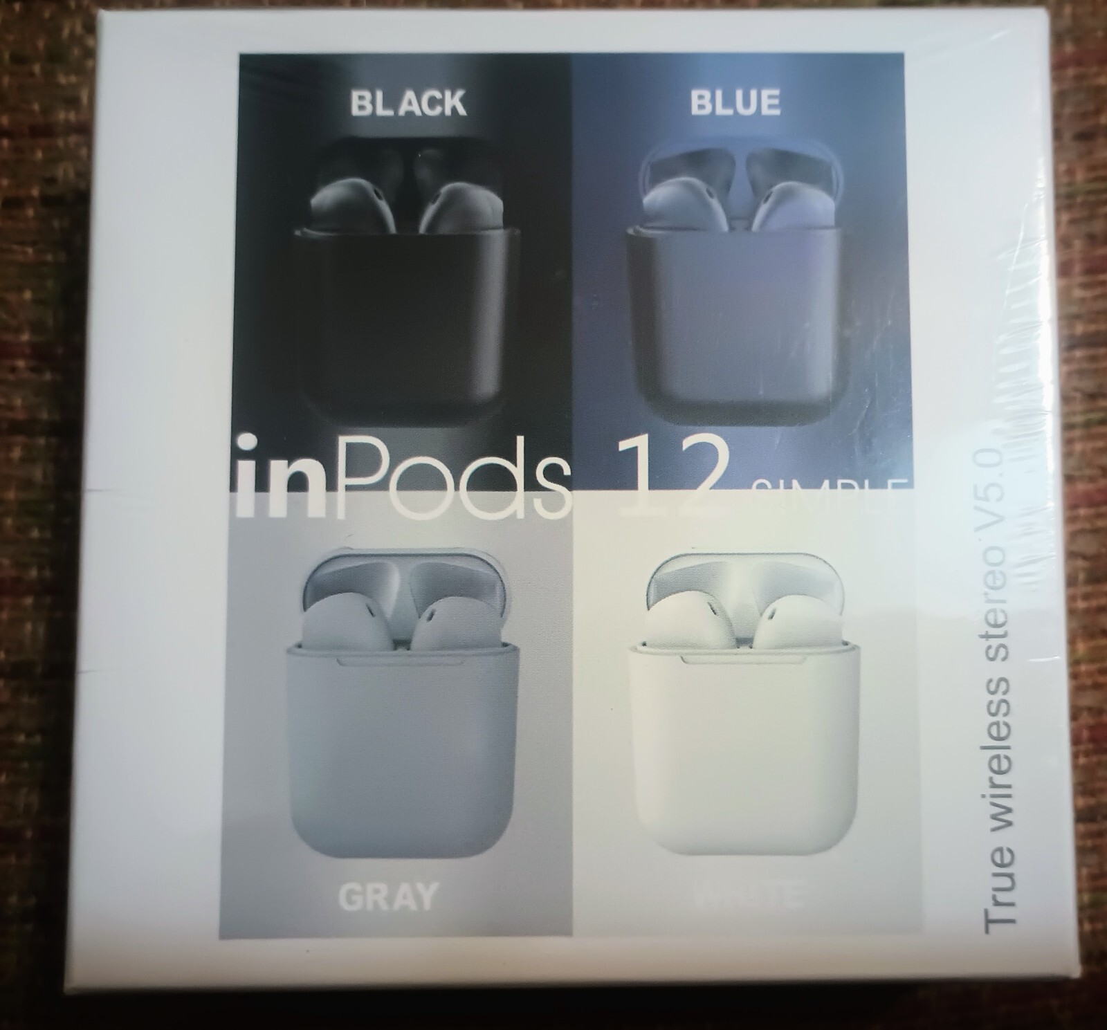 inPods 12 True Wireless Stereo V5.0 Earbuds