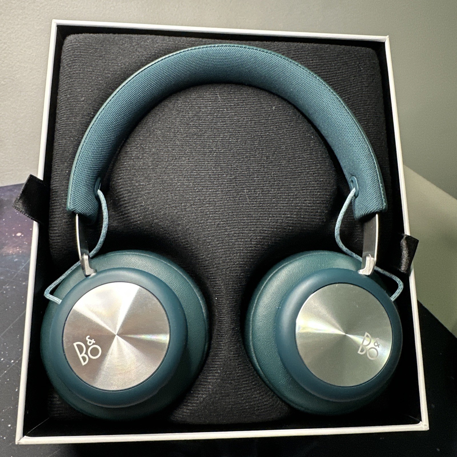 Bang & Olufsen Beoplay H4 – Steel Blue – Bluetooth Headphones – Excellent