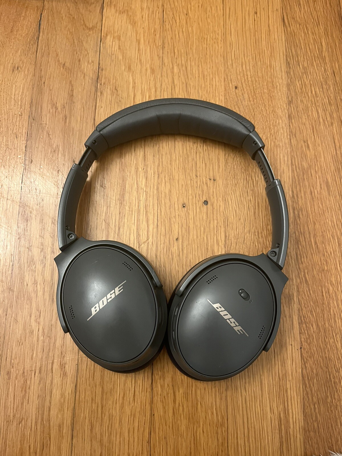 Gray Bose headphones w/ Blue Pads?