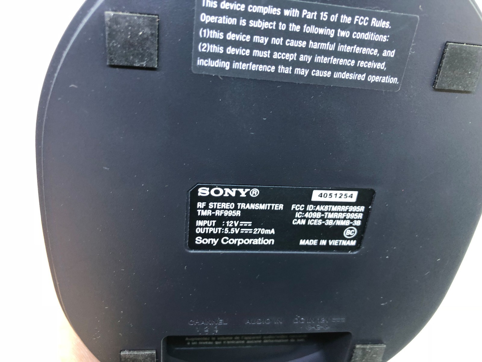 Sony WH-RF400R Wireless Headphones TRANSMITTER CHARGING BASE ONLY
