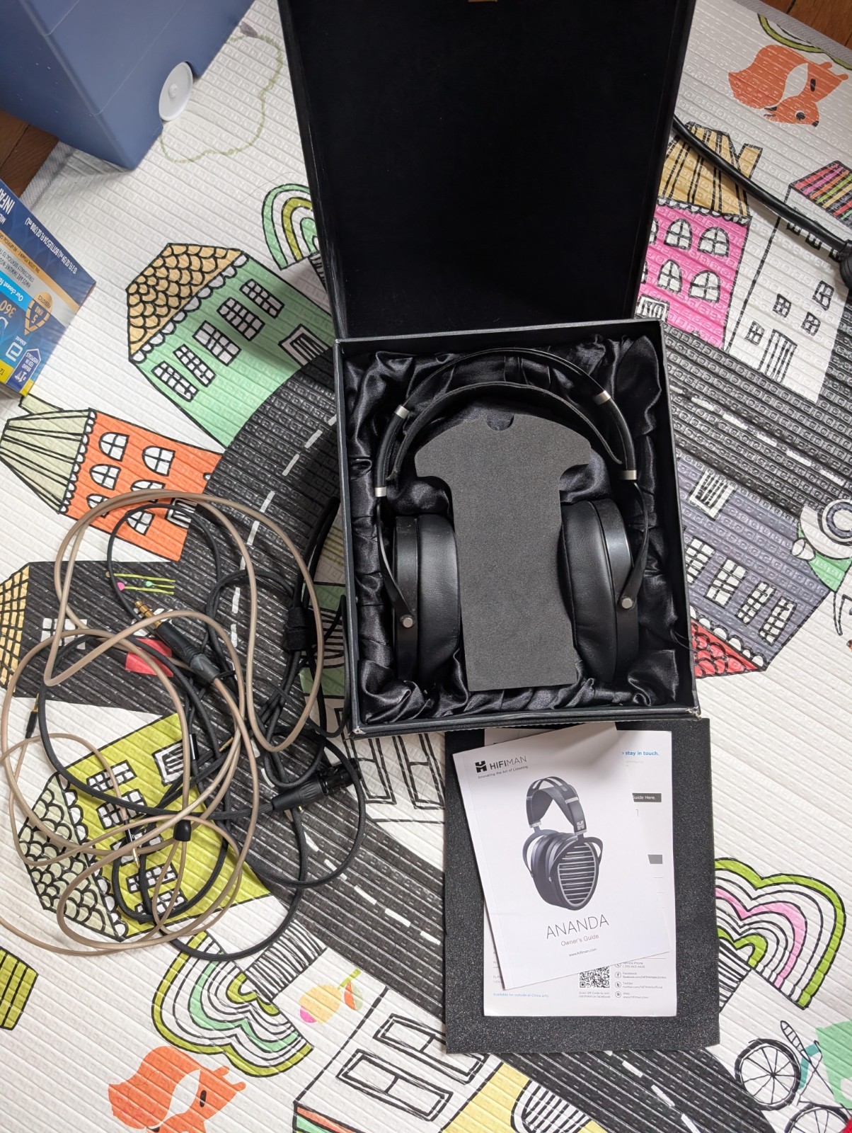 HIFIMAN ANANDA OPEN BACK HEADPHONES with 4.4mm and XLR cable