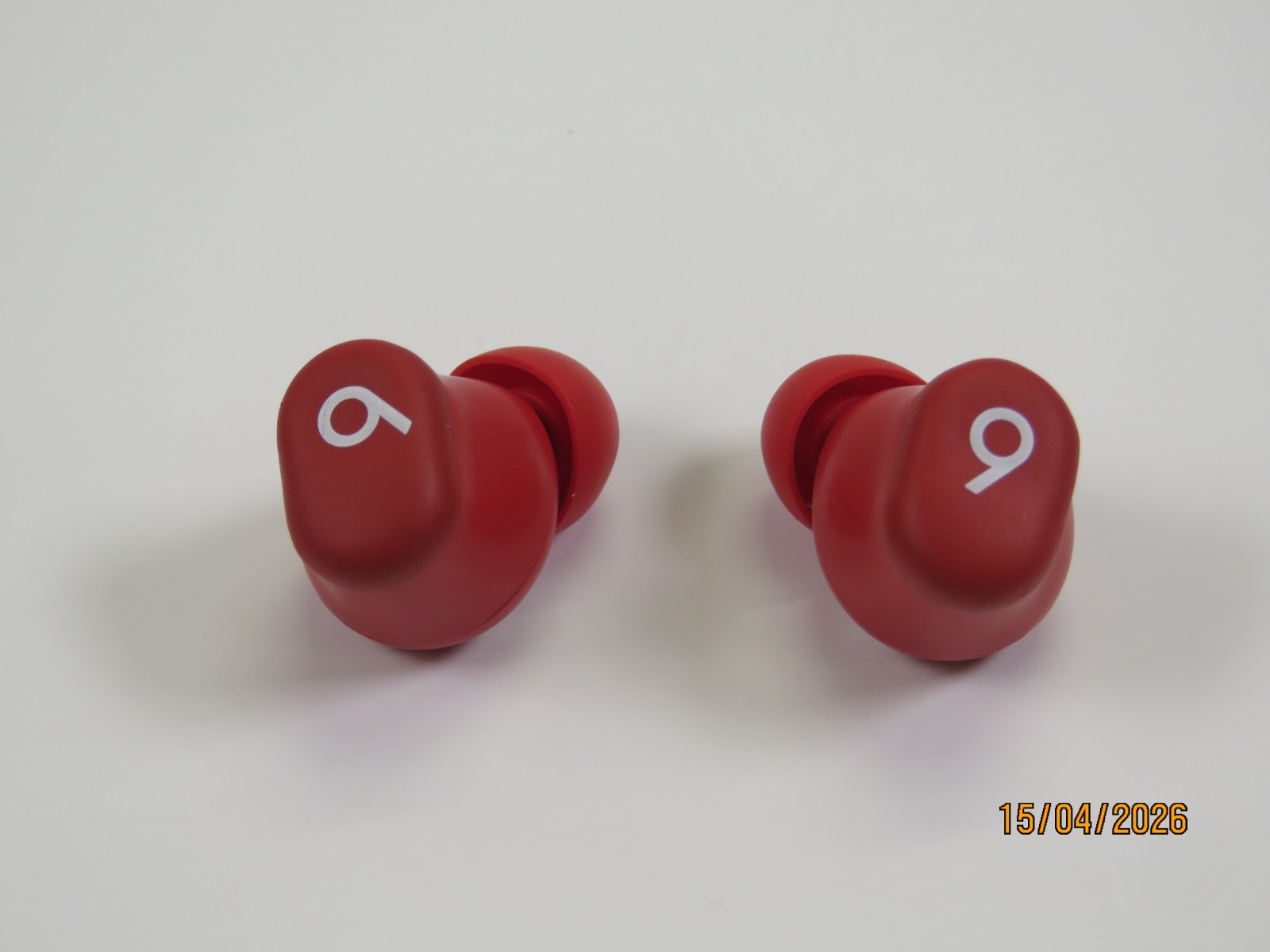 Beats By Dr. Dre Solo Buds In-Ear Wireless Headphones Transparent Red [A71]