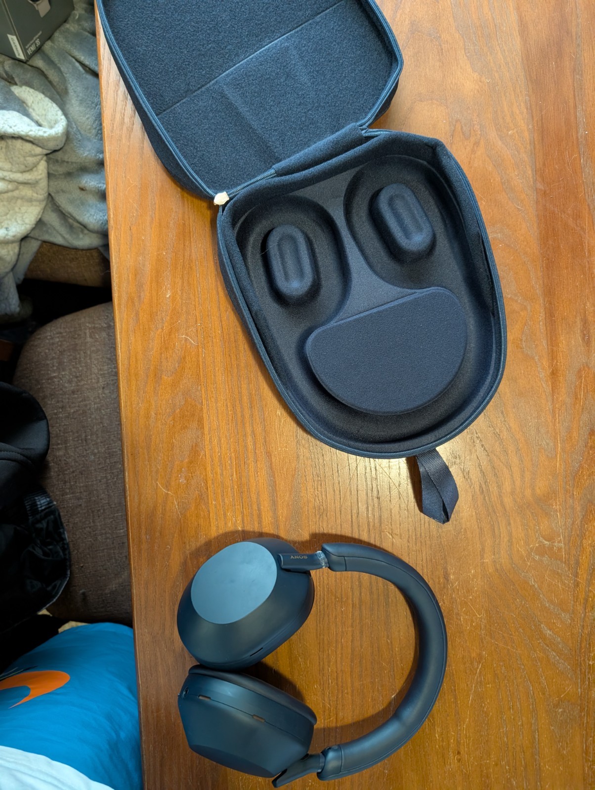 Sony WH1000XM5/L Wireless Bluetooth Over-Ear Headphones – Blue