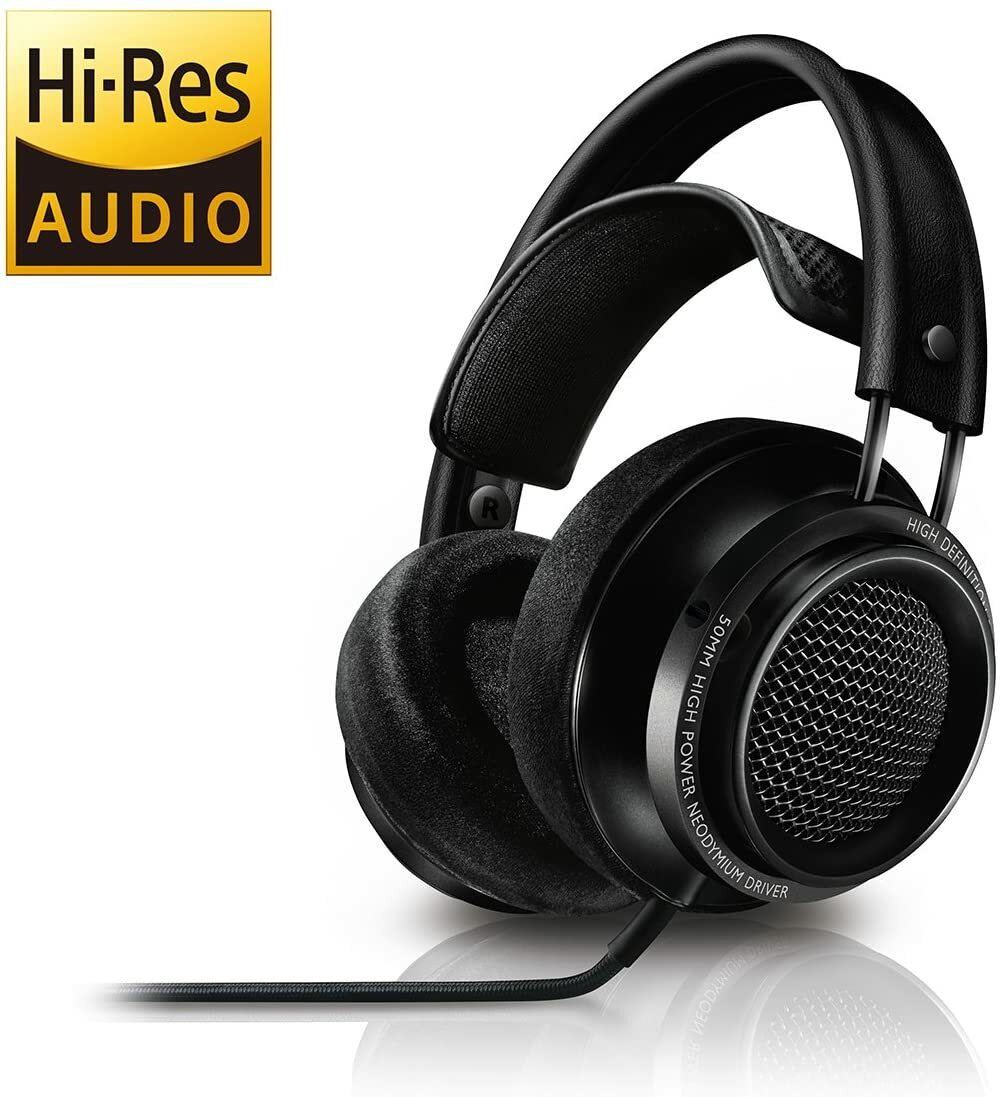 Philips Fidelio X2HR Over-Ear Open-Air Headphone – Black
