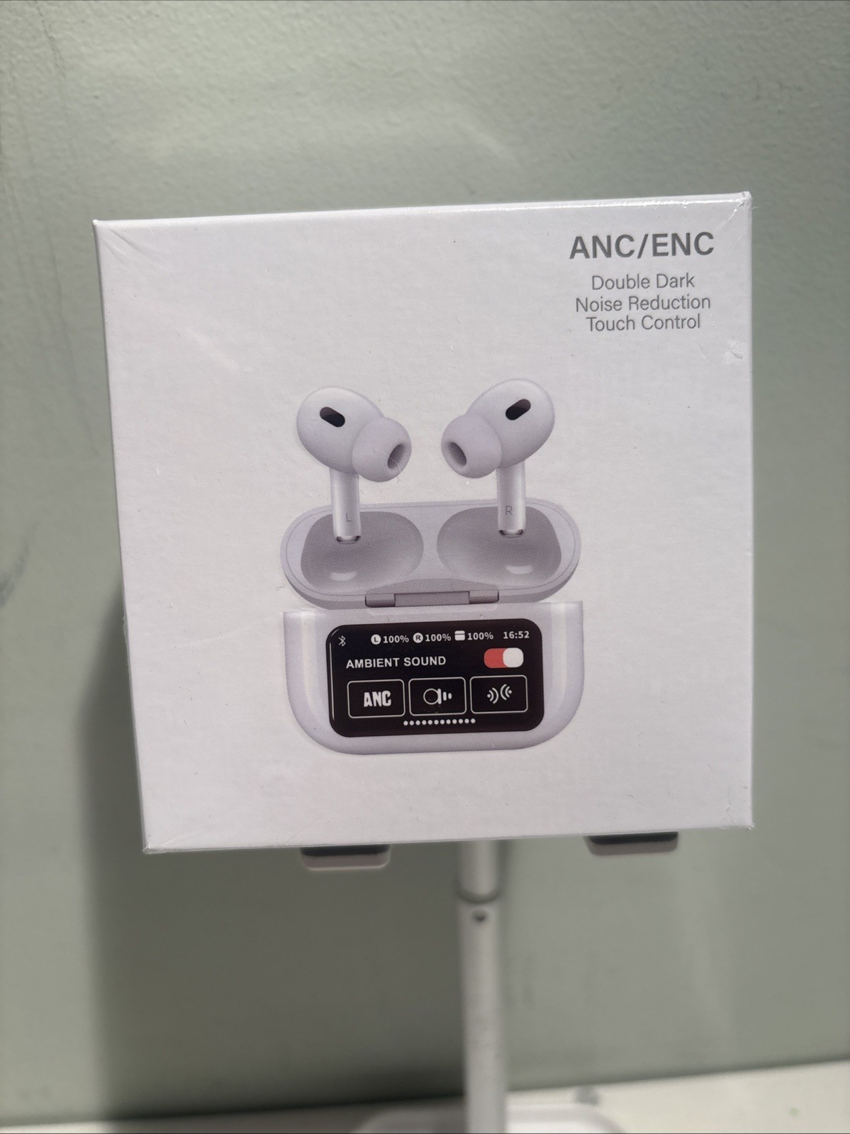 ANC/ENC Wireless Bluetooth Earbuds Double Dark Noise Reduction And Touch Control