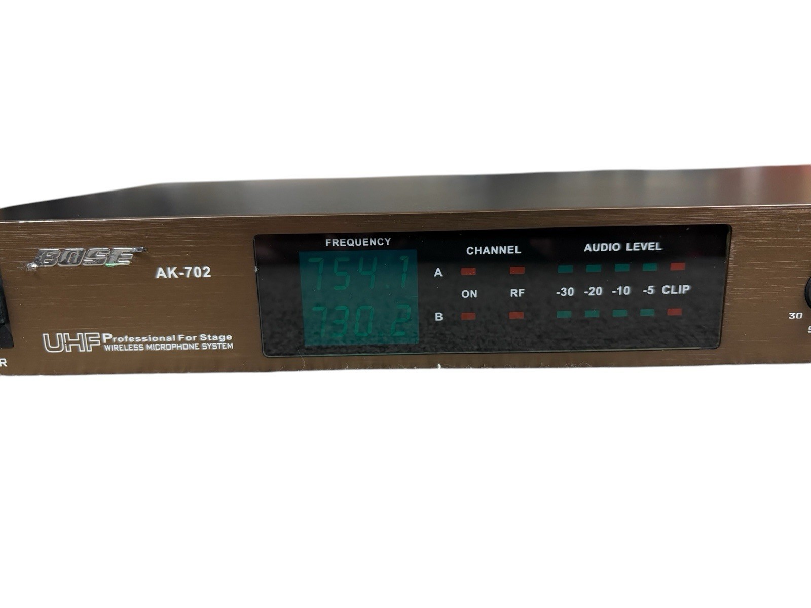 BOSE UHF AK-702 Wireless Microphone System UNTESTED Ships Within 1 Business Day
