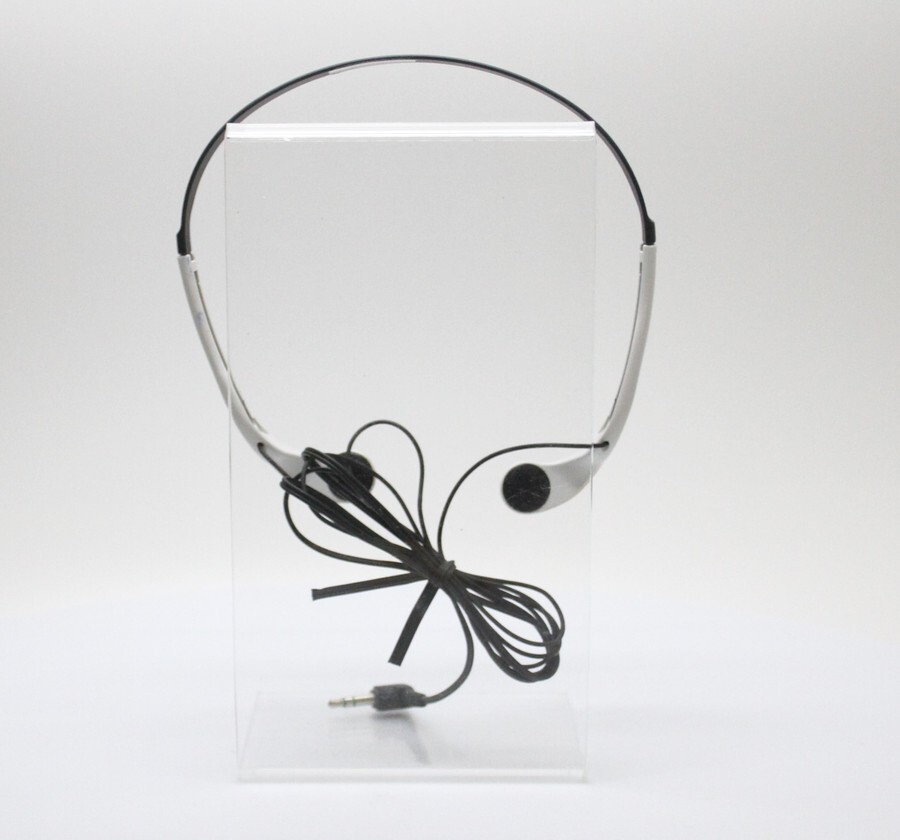 Vintage Sony Lightweight Vertical Wired Headphones (MDR-W014)