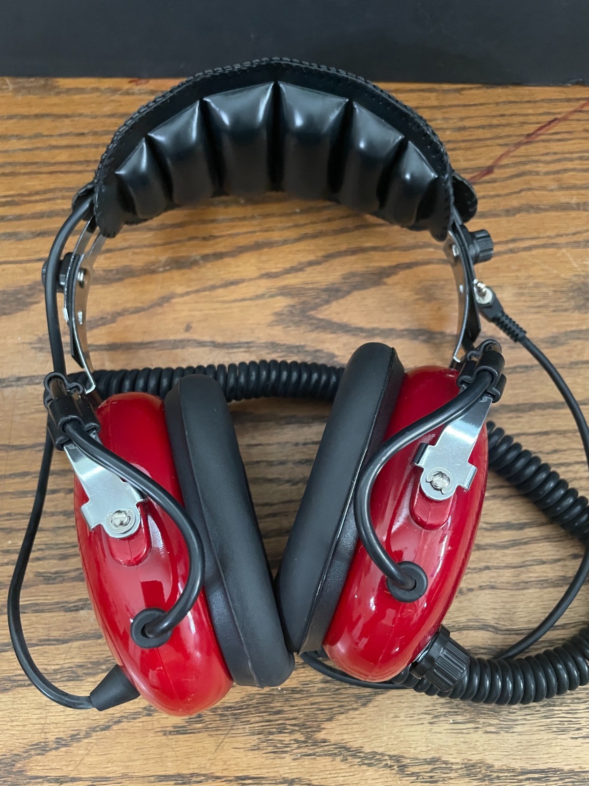 Racing Electronics RE-48 Communication Headset NASCAR w/Volume Control — works!