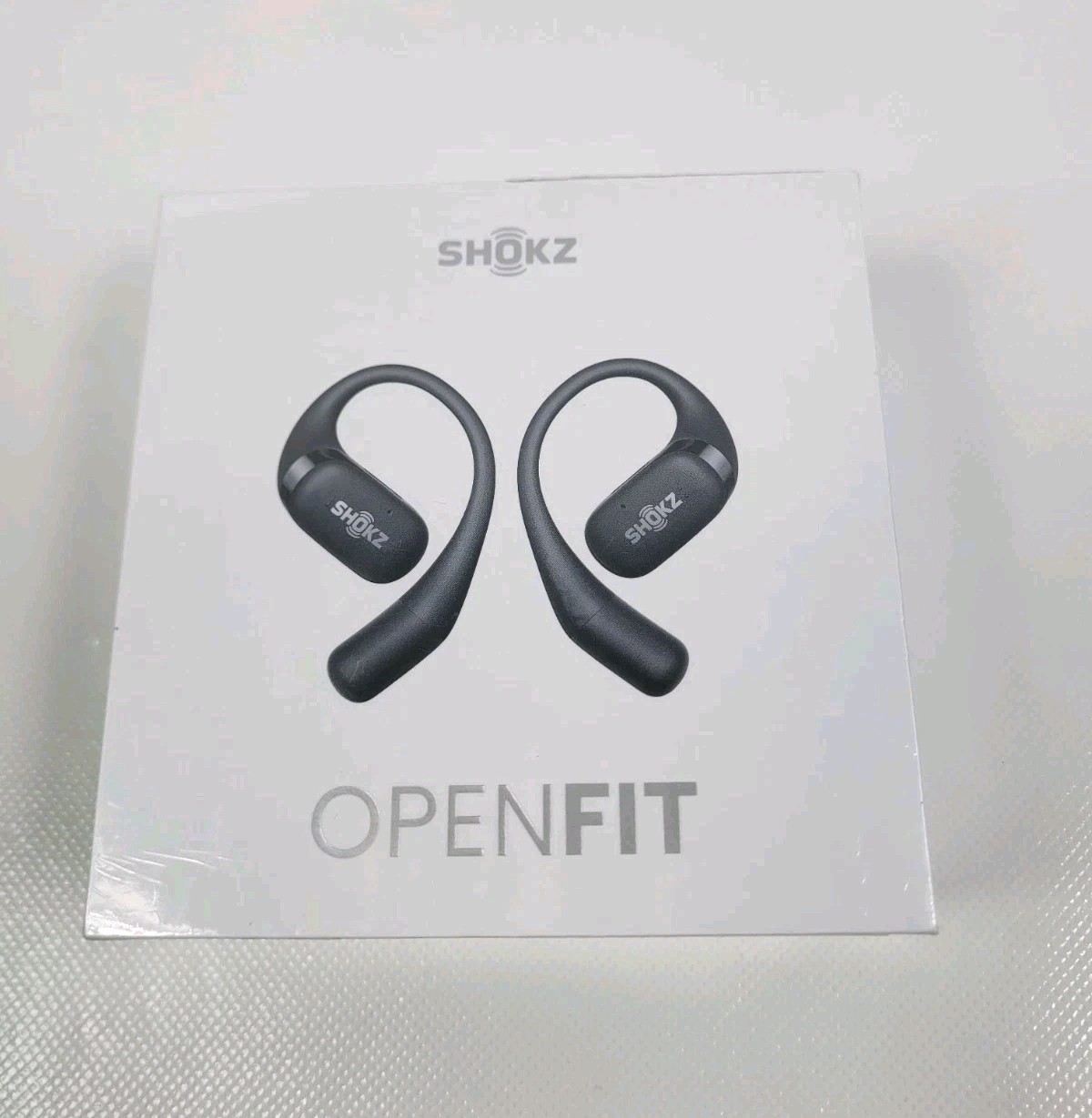 Shokz OpenFit Open-Ear True Wireless Bluetooth Earbuds, Ear-Hook, Black