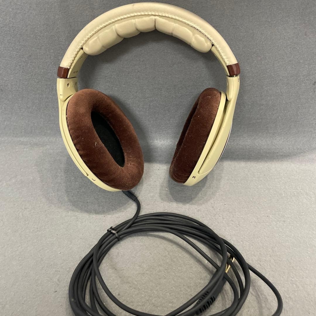 Sennheiser HD 598 Open Back Headphones Cream Ivory Pudding Model Tested – JAPAN