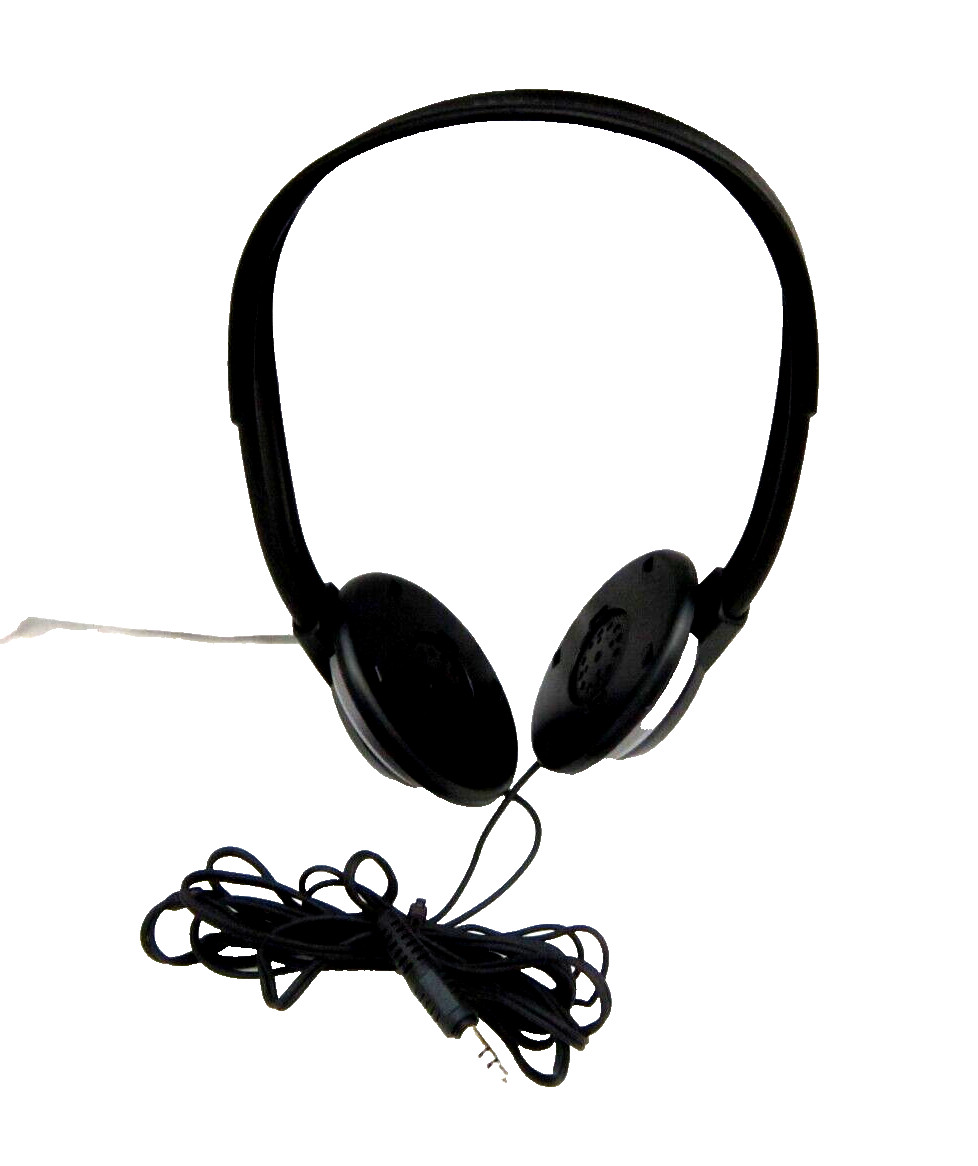 Unisex Aiwa HP-A181 Stereo Dynamic Headphones without Foam Cover-New Open Pkg!