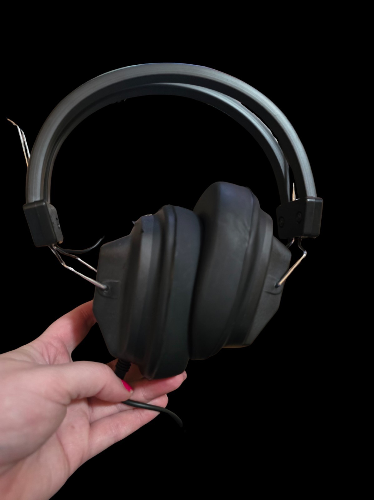 Vintage Headphones By Eaton Warner Over The Ear Headphones New DJ Gear