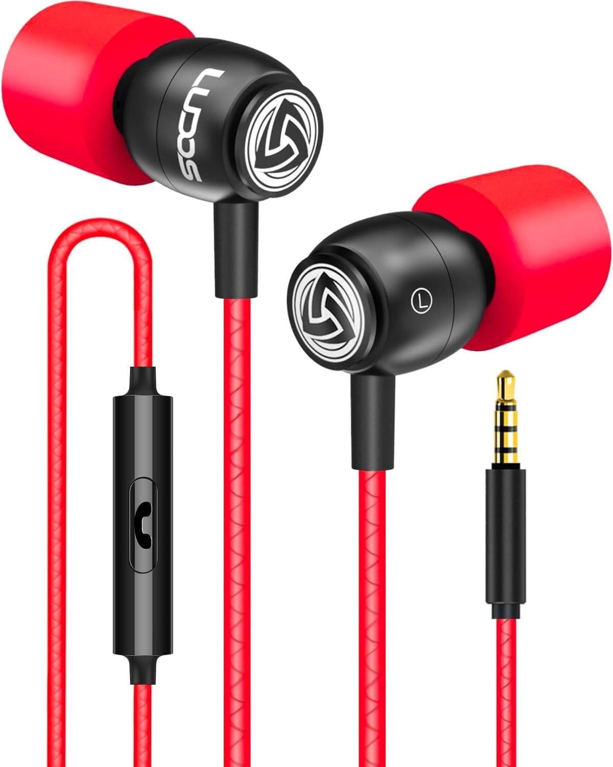 Wired Earbuds with Mic & Noise Isolation – Perfect for Kids & Adults
