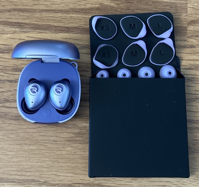 Raycon Fitness Wireless Earbuds Active Noise Cancellation RBE745-23E-PUR Purple