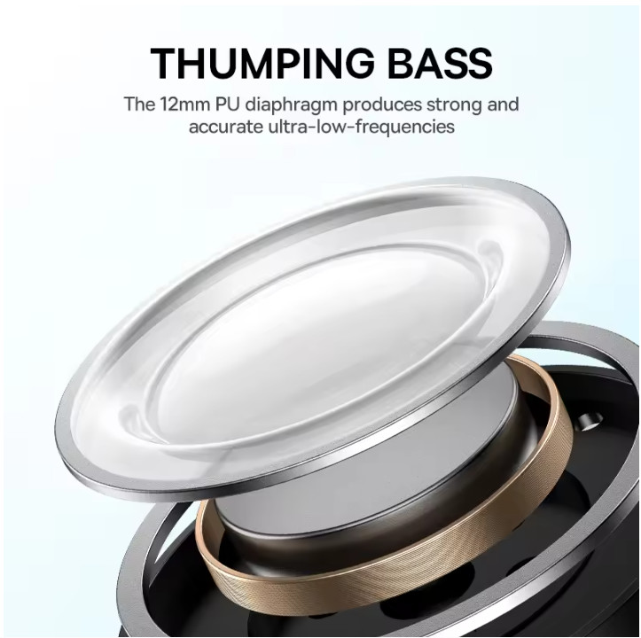 Baseus Bowie E19 Wireless Earphones Bluetooth 5.3 Big Bass 12mm