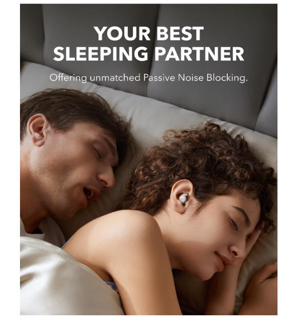 Soundcore Sleep A20 Earbuds Noise-Blocking, Sleep Headphones with Monitoring