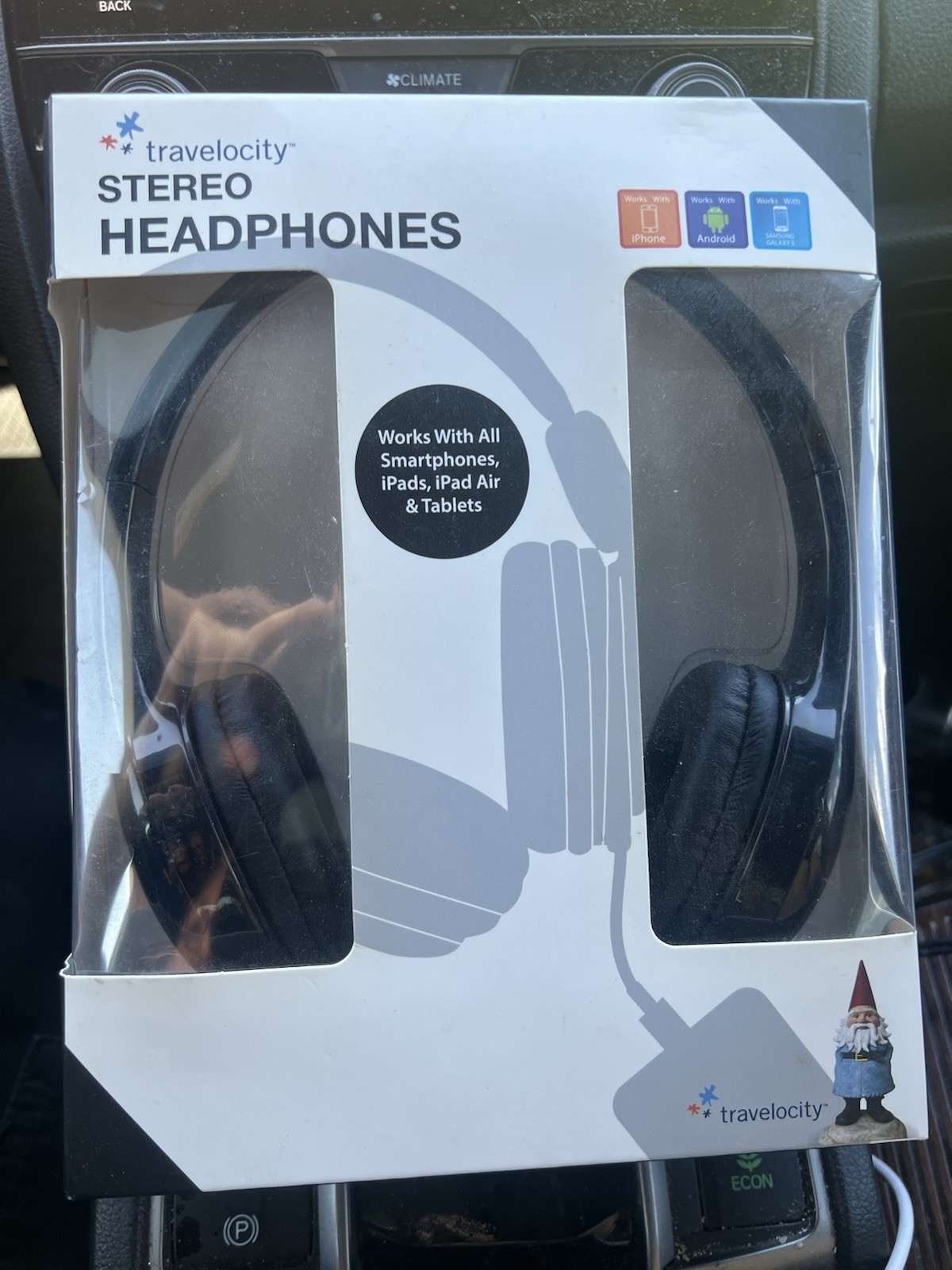 Travelocity Padded Stereo Headphones Wired Premium Sound Quality -Black