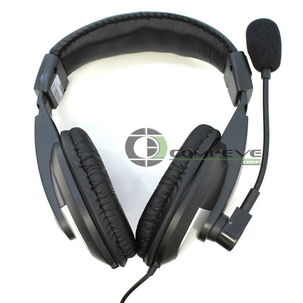 HP Synchrotech Stereo Headphones w/ Microphone Gaming Webchat GC-MM-Headset