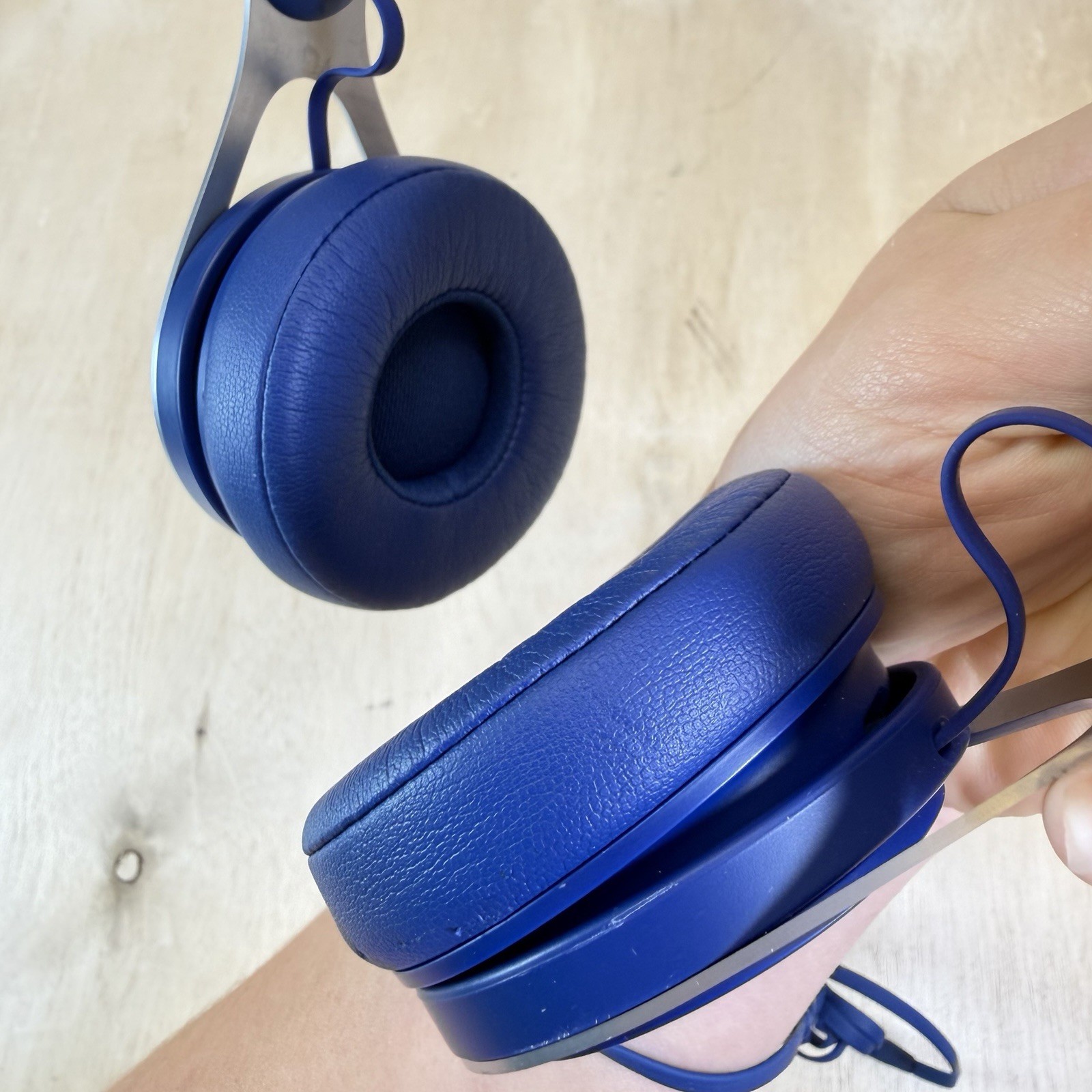 BEATS EP By Dr Dre ML9D2LLA Wired On Ear Headphones Blue Tested