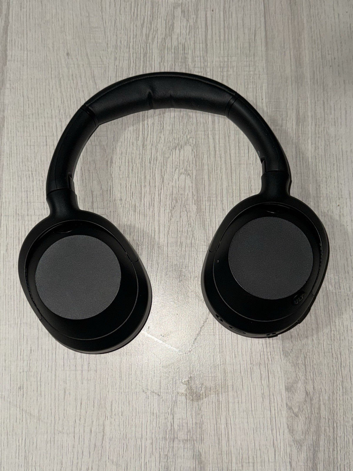 Sony ULT Wear Black Over-Ear Bluetooth Headphones with Noise Cancelling