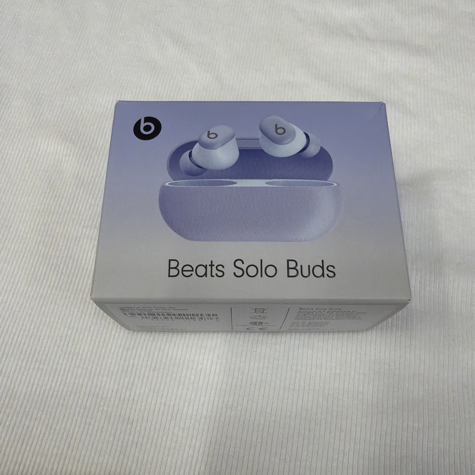 Beats Solo Buds True Wireless Earbuds PURPLE – Brand New Open Box