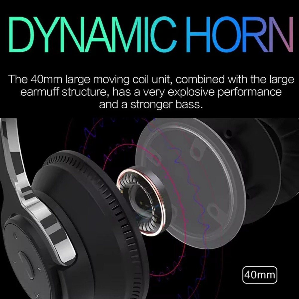 NEW Bluetooth 5.1 Wireless Headset With Noise Cancelling For Phones PC Laptop US