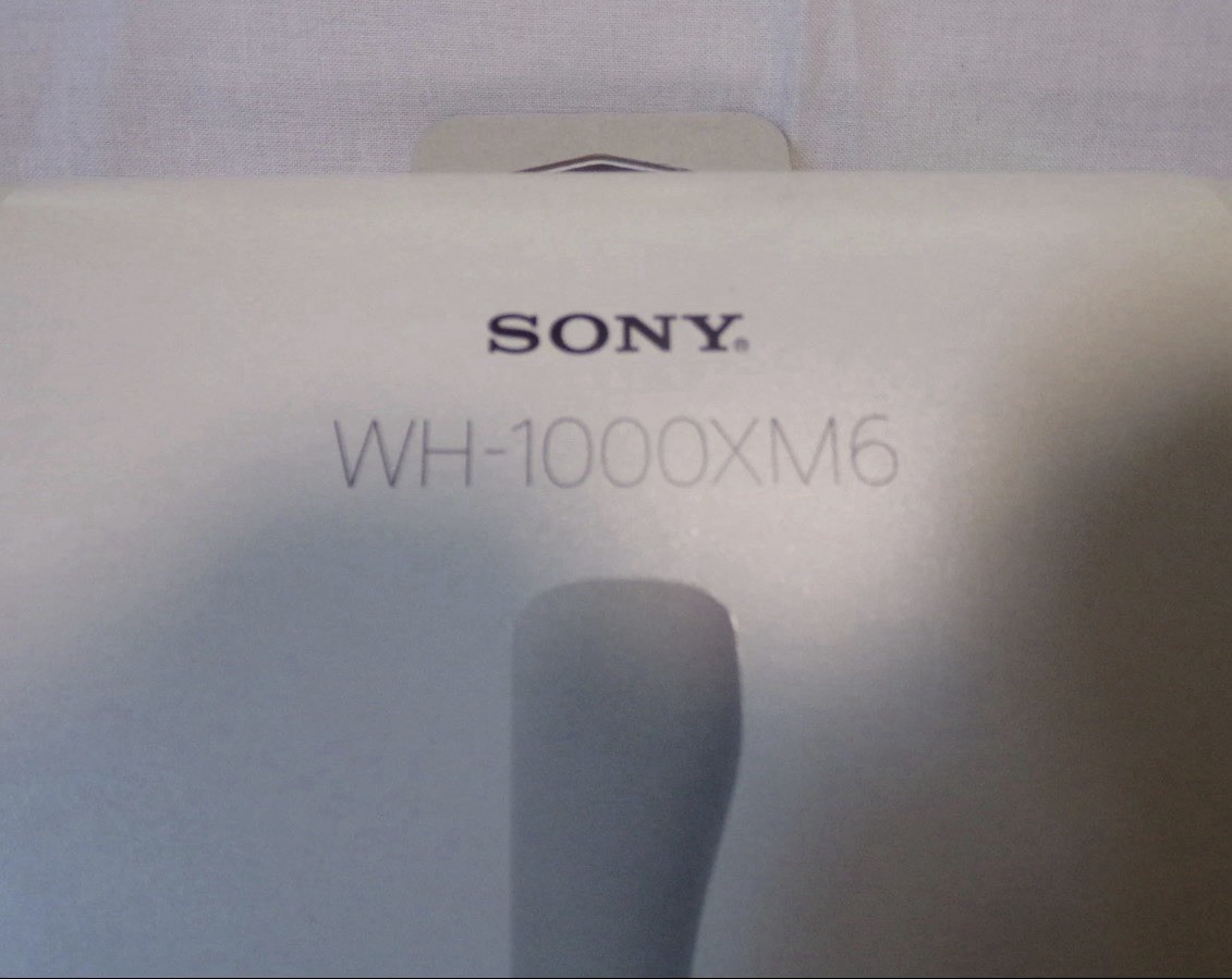 Sony WH-1000XM6 Wireless Noise Cancelling Headphones Platinum Silver Open Box
