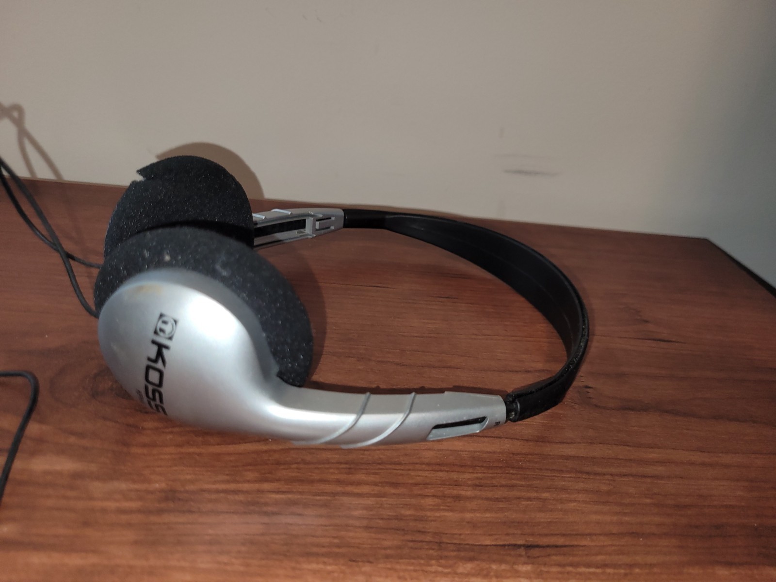 Koss KPH6 Lightweight On-ear Stereo Silver Headphones