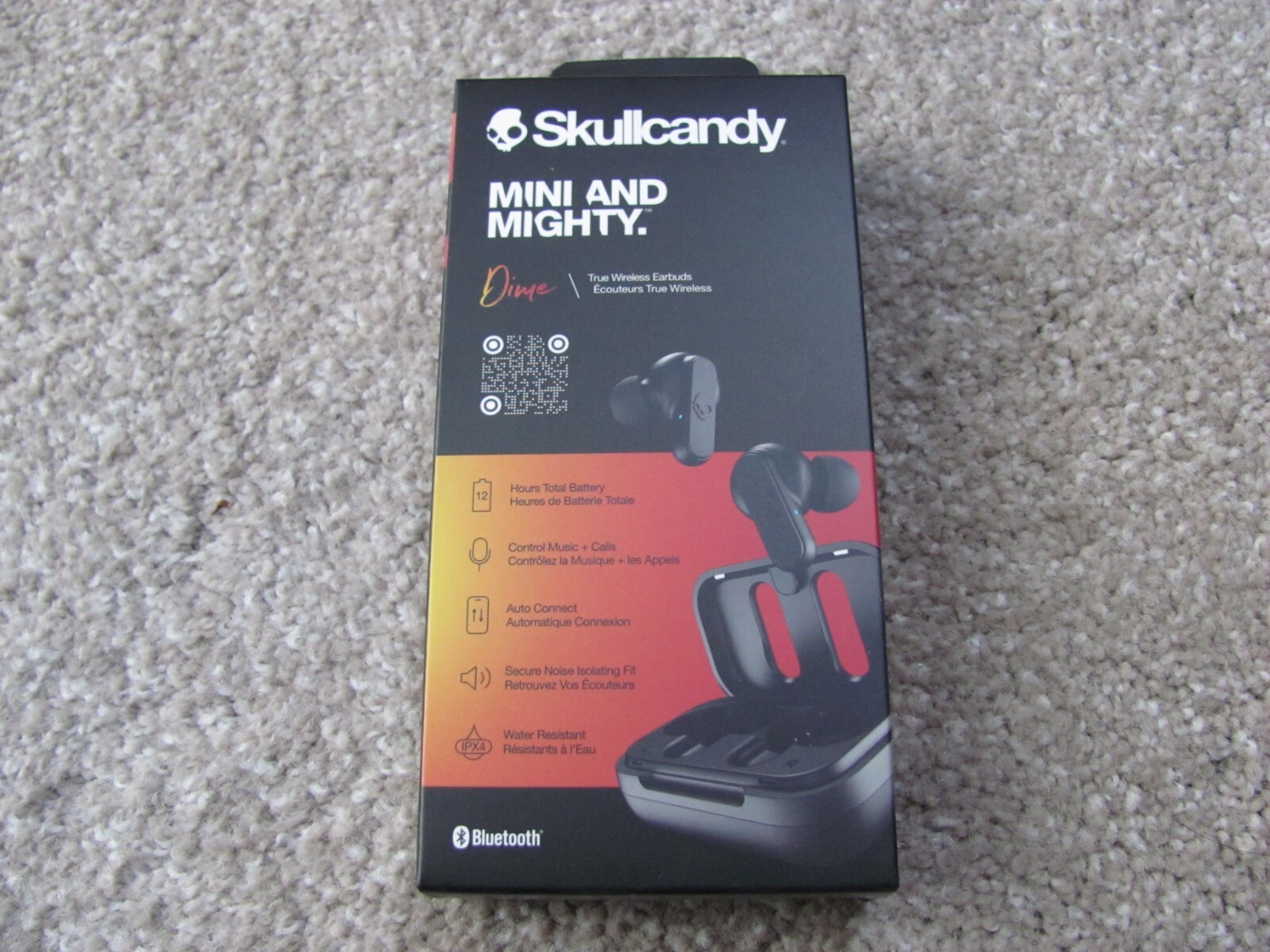 Brand New Skullcandy Dime True Wireless In-Ear Earbud – True Black (S2DMW-P740)