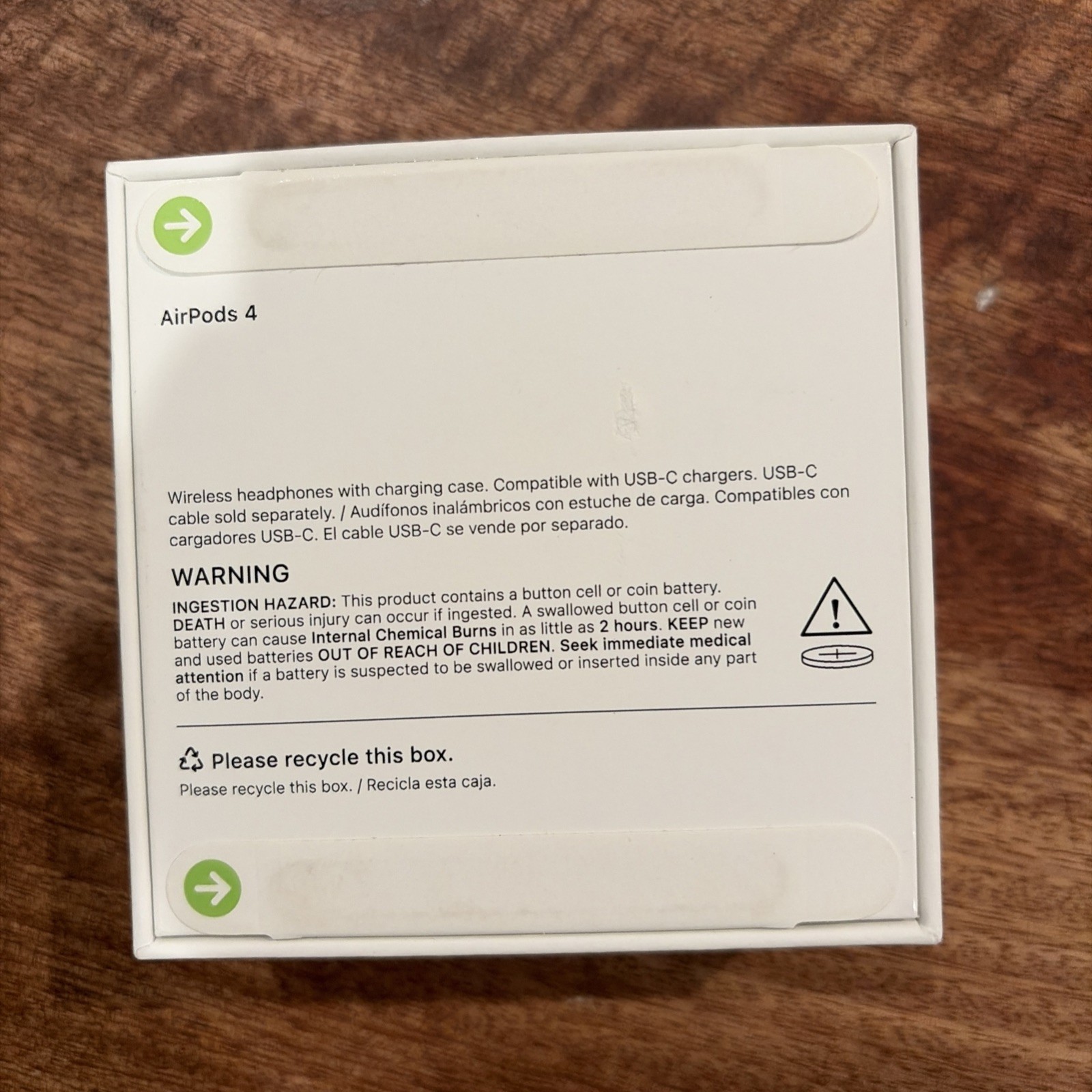 Apple AirPods 4 Wireless Earbuds, Bluetooth Headphones With USB-C Charging Case