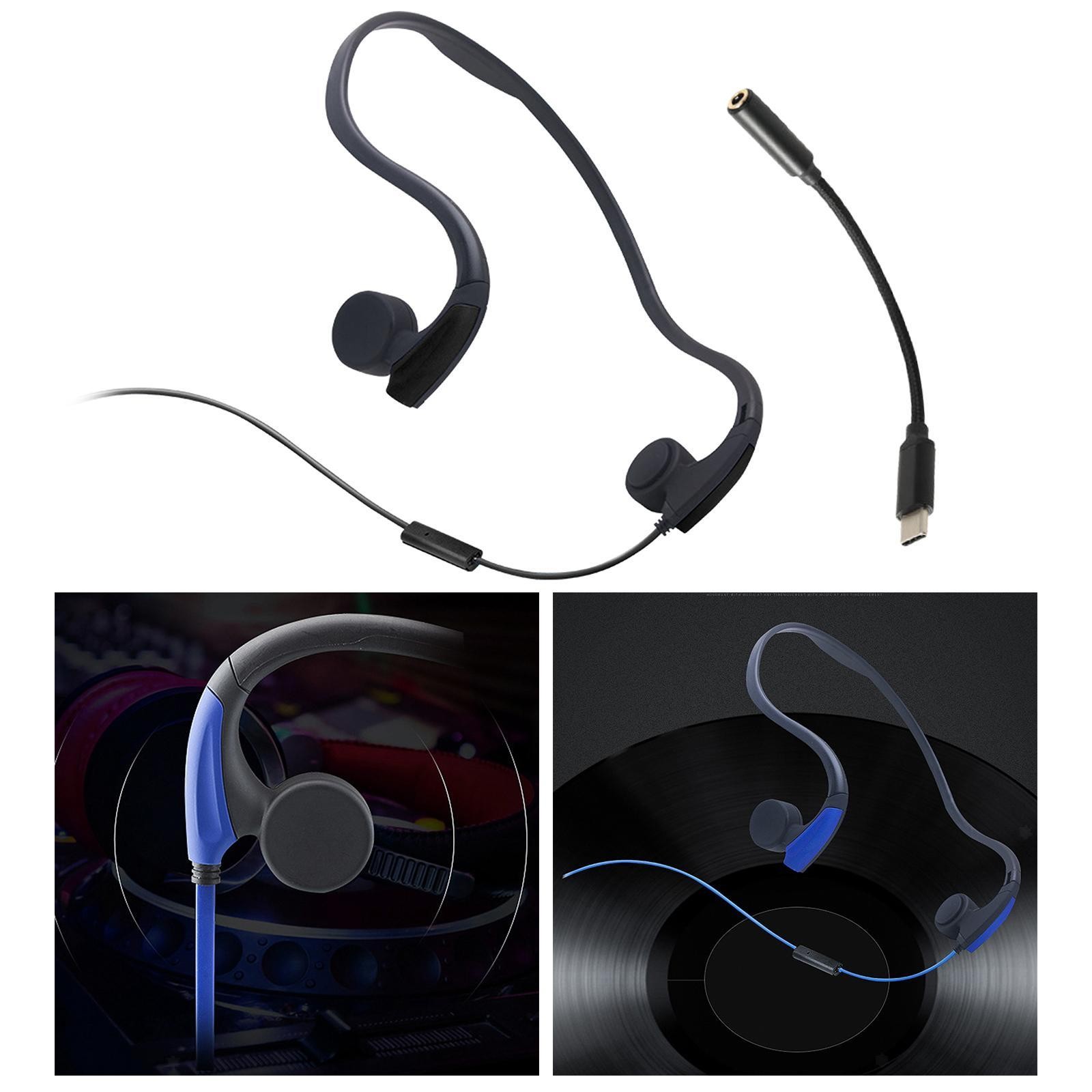Neckband Headset Voice Control Lightweight for Running Outdoor Sport Cycling