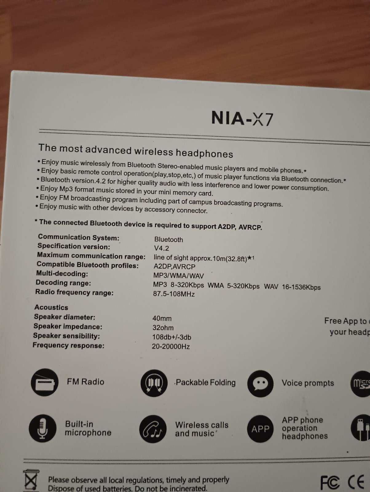 NIA Headphone Lot