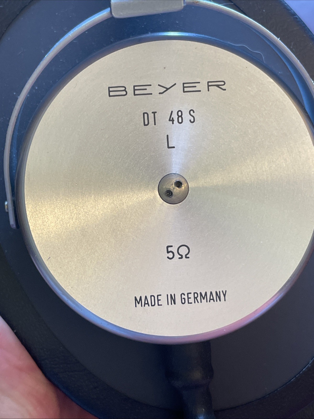 Beyer DT 48-S classic 5ohm, new pads, modded for detachable cables! Beyerdynamic