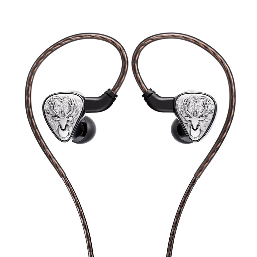 FIIO FH3 LUMI Hybrid IEM Earphones 1DD+2BA HiFi Wired In Ear Headphones