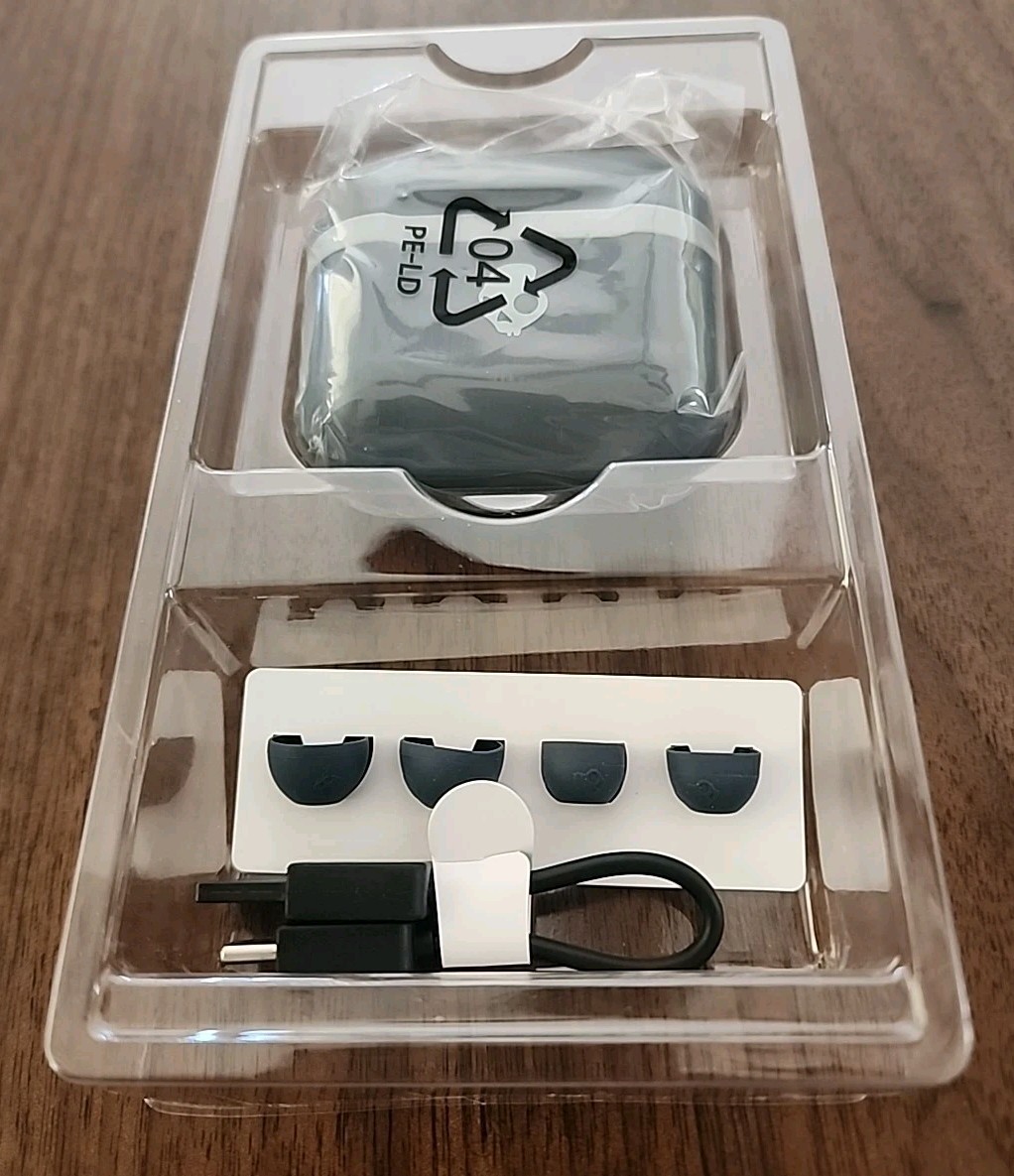 Skullcandy Indy Evo In-Ear Wireless Headphones Earbuds – Gray (S2IVW-N744)