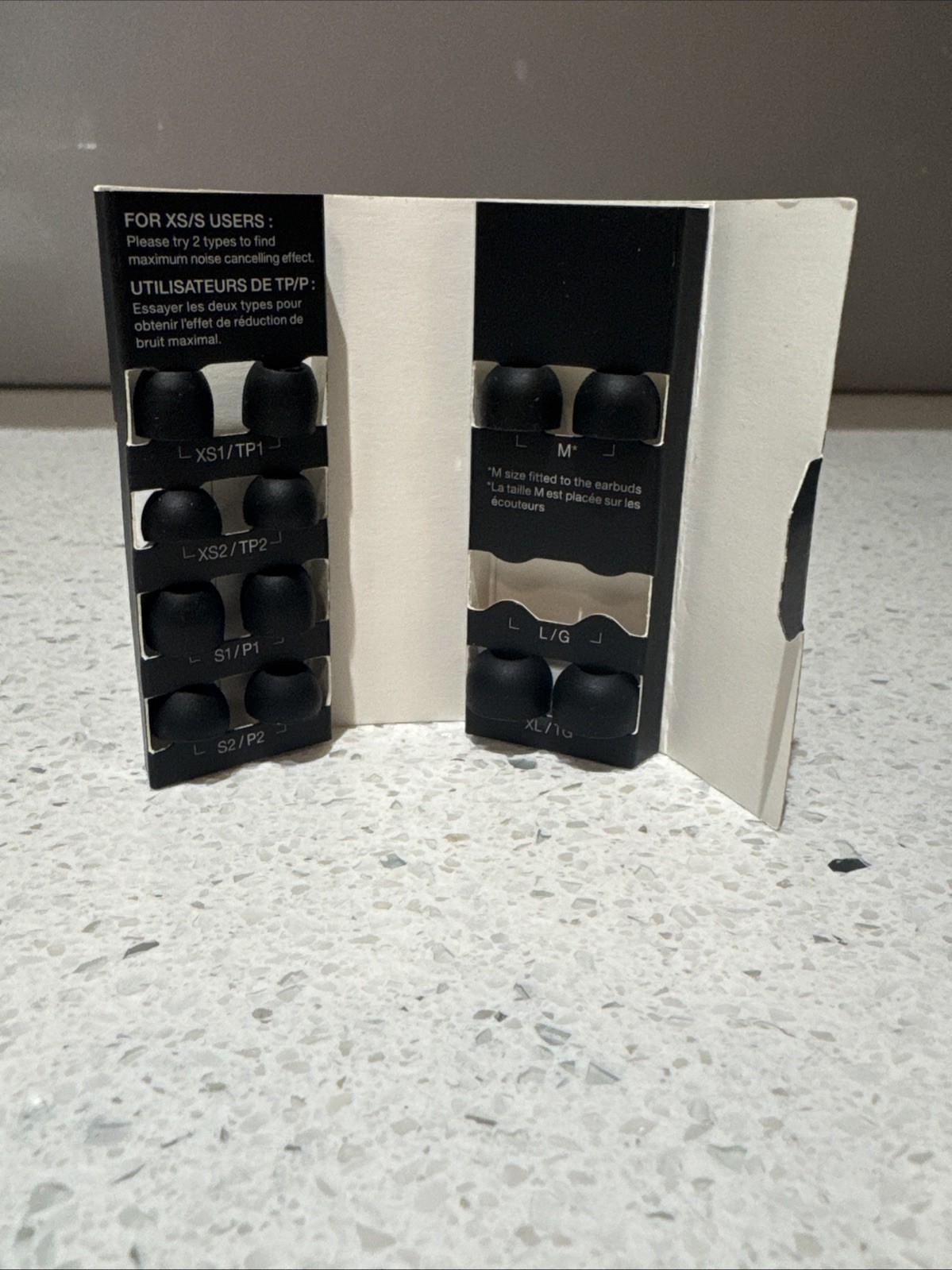 Technics True Wireless Earbuds AZ60M2 w/ Box & Replacement Ear Tips (Black)