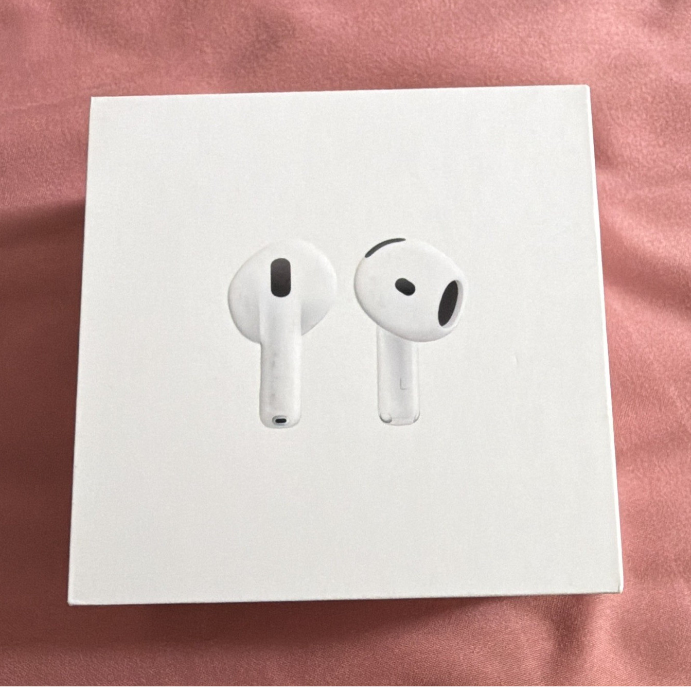 Apple AirPods 4 Wireless In-Ear Earbuds w/ USB-C Charging Case White MXP63LL/A