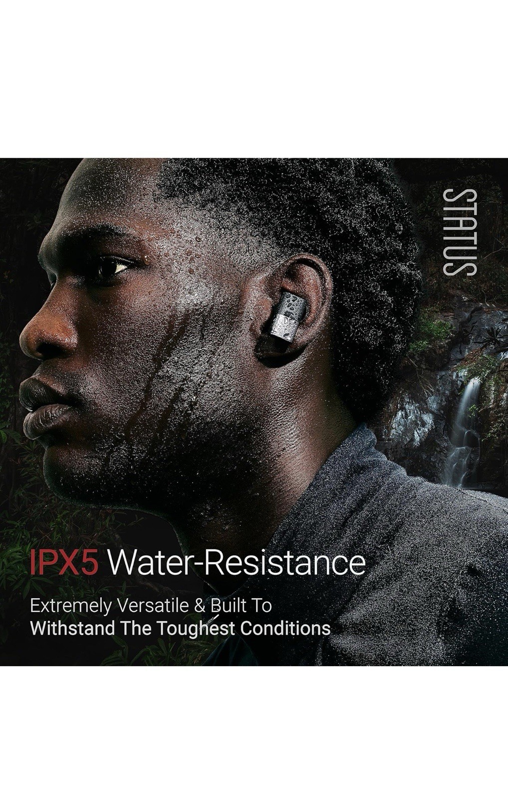Status Audio Between 3ANC Fully Wireless Earphones Bluetooth Black ST-1003