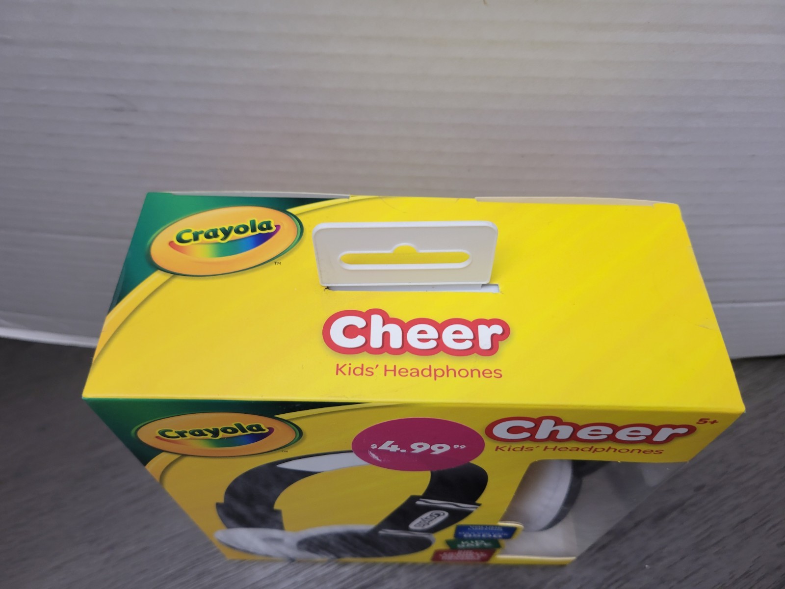 Crayola Cheer Kids’ Wired Headphones (Black/White) (Brand New • Factory Sealed)