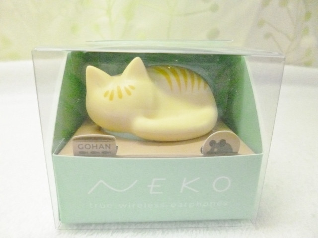 radius NEKO True Wireless Earphones Bluetooth Mike HP-C28BTC Japan New