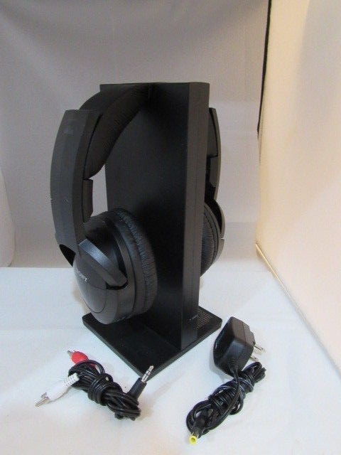 Sony MDRRF985RK Wireless RF Headphones, Black MDR-RF985RK