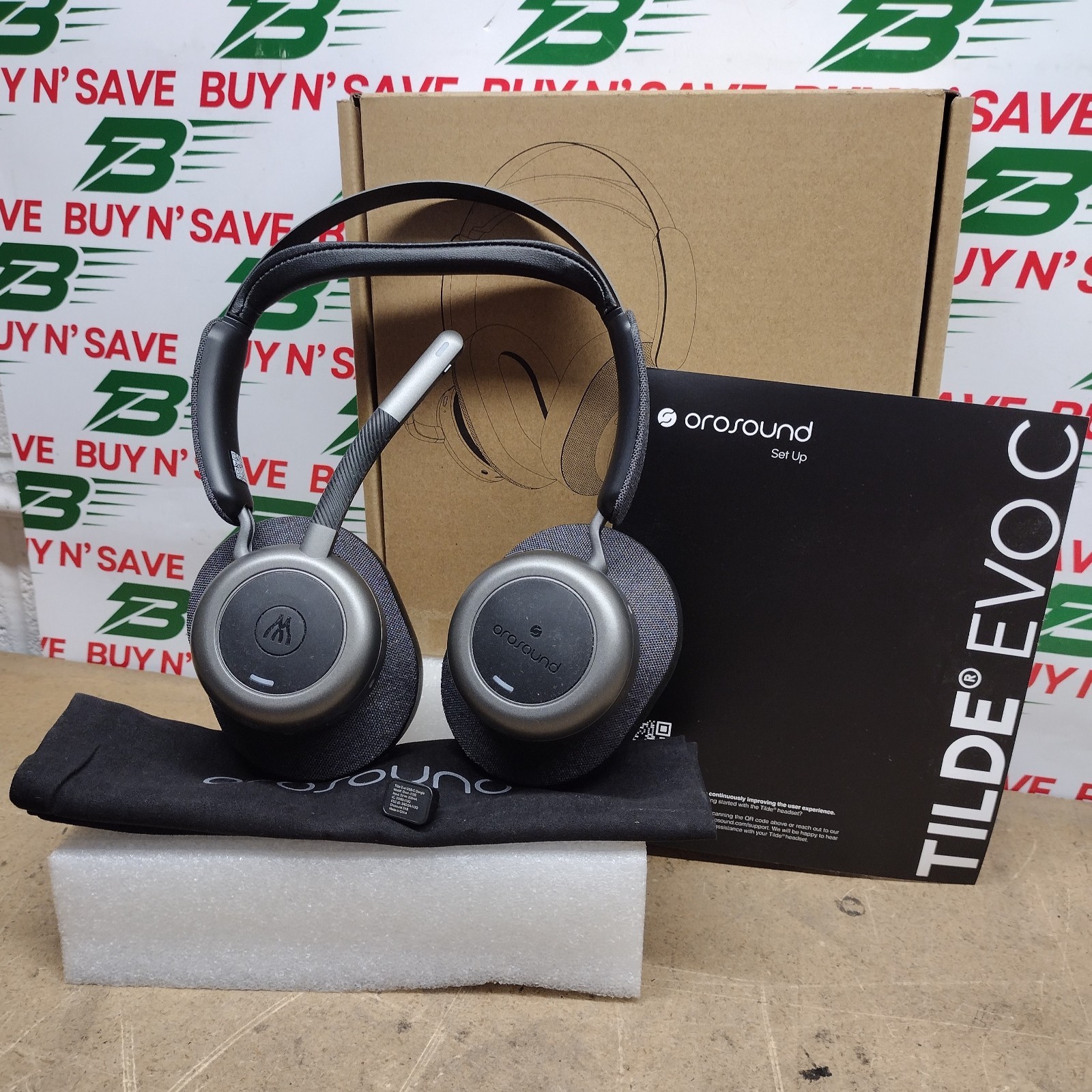 Orosound Tilde Evo C Headsets Oro4 w/ Mic & Over-Ear Pads – Open Box