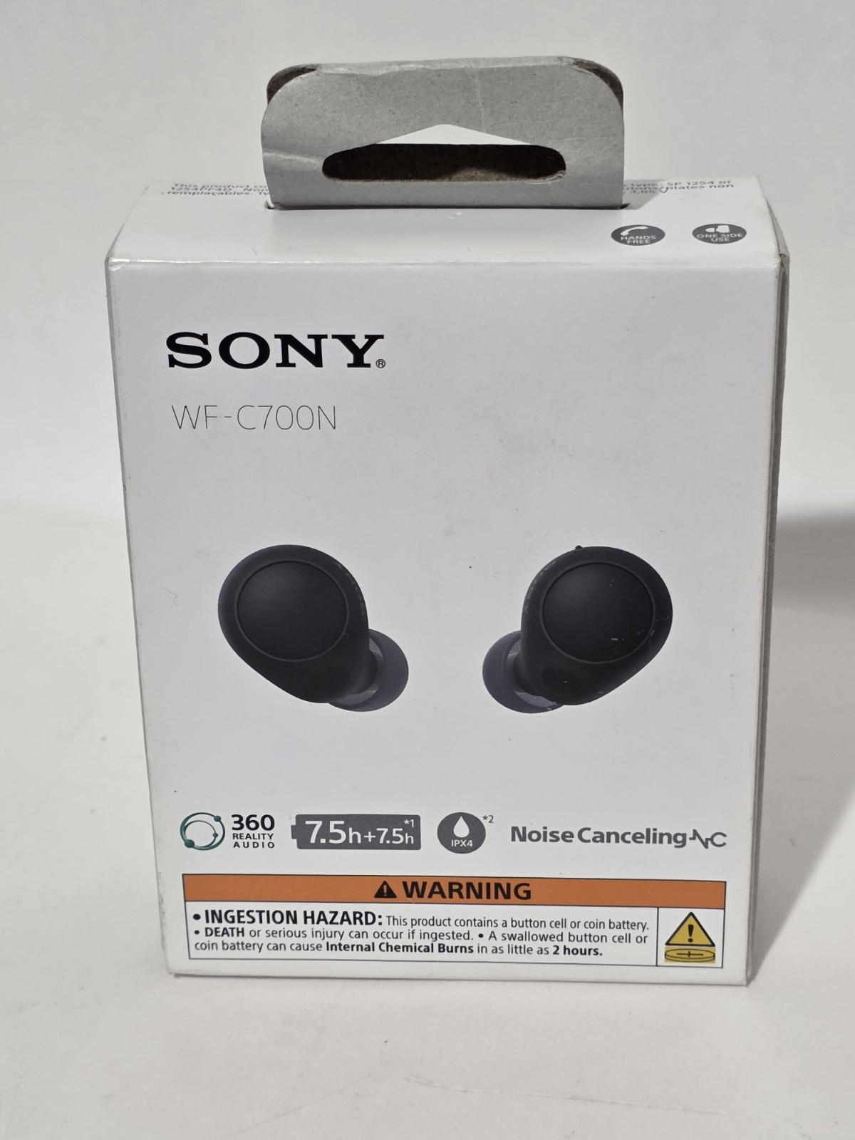 Sony WF-C700N Bluetooth Wireless In-Ear Headphones – Black – SEALED